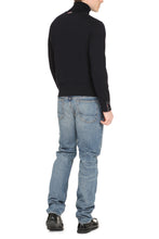 Load image into Gallery viewer, Virgin wool turtleneck sweater
