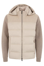 Load image into Gallery viewer, Padded jacket with hood and zipper
