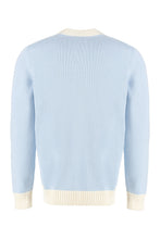Load image into Gallery viewer, Cotton crew-neck sweater
