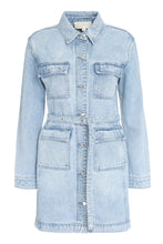 Load image into Gallery viewer, Denim shirtdress

