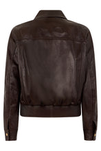 Load image into Gallery viewer, Short leather jacket
