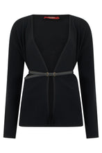 Load image into Gallery viewer, Cardigan with a thin belt
