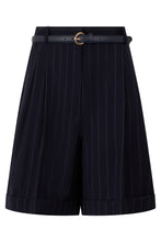 Load image into Gallery viewer, Striped wool bermuda
