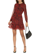 Load image into Gallery viewer, Printed mini dress
