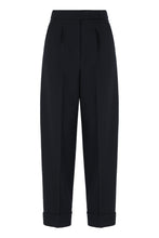 Load image into Gallery viewer, High-waisted wool pants

