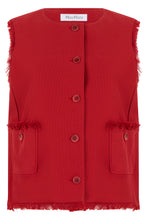 Load image into Gallery viewer, Fringed cotton vest
