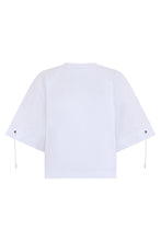 Load image into Gallery viewer, Short T-shirt with laces
