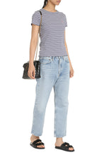 Load image into Gallery viewer, Striped cotton t-shirt
