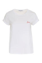 Load image into Gallery viewer, Embroidered cotton T-shirt
