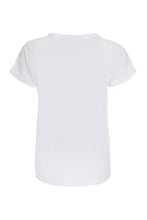 Load image into Gallery viewer, Embroidered cotton T-shirt
