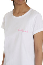 Load image into Gallery viewer, Embroidered cotton T-shirt
