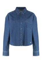Load image into Gallery viewer, Boxy denim shirt
