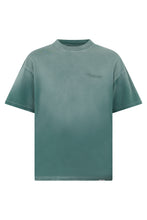 Load image into Gallery viewer, Green cotton t-shirt with print
