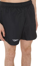 Load image into Gallery viewer, Logo print swim shorts
