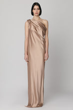 Load image into Gallery viewer, Opera one shoulder dress
