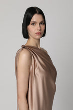 Load image into Gallery viewer, Opera one shoulder dress
