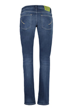 Load image into Gallery viewer, 5-pocket straight-leg jeans
