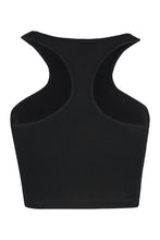Load image into Gallery viewer, Ribbed cotton crop top
