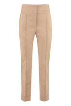 Load image into Gallery viewer, High-rise cotton trousers
