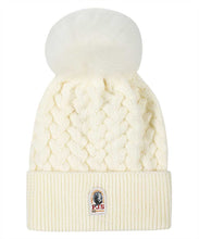 Load image into Gallery viewer, Knitted beanie with pom-pom

