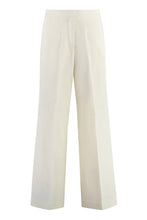 Load image into Gallery viewer, High-waist wide-leg trousers
