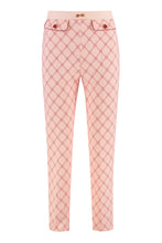Load image into Gallery viewer, Printed crêpe trousers
