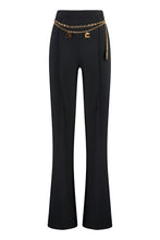 Load image into Gallery viewer, Crepe wide-leg trousers
