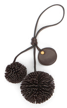 Load image into Gallery viewer, Charm with Pom Pom in leather
