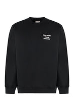 Load image into Gallery viewer, Slogan cotton crew-neck sweatshirt
