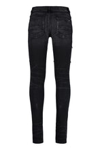 Load image into Gallery viewer, Neon Plaid Skinny jeans
