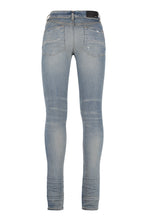 Load image into Gallery viewer, Neon Plaid Skinny jeans
