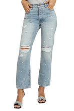 Load image into Gallery viewer, 5-pocket straight-leg jeans
