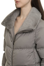 Load image into Gallery viewer, Faux fur collar down jacket
