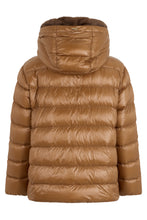 Load image into Gallery viewer, Padded jacket with hood with synthetic fur
