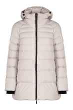 Load image into Gallery viewer, Hooded nylon down jacket
