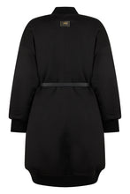 Load image into Gallery viewer, Knee-length coat in technical fabric

