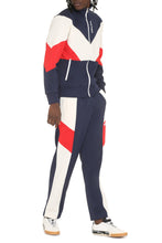 Load image into Gallery viewer, Color block full-zip sweatshirt
