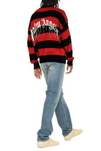 Load image into Gallery viewer, Striped crew-neck sweater
