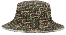 Load image into Gallery viewer, Camouflage hat with wide brim
