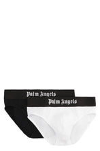 Load image into Gallery viewer, Set of two cotton briefs with logoed elastic band
