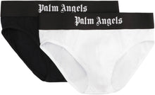 Load image into Gallery viewer, Set of two cotton briefs with logoed elastic band
