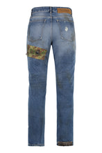 Load image into Gallery viewer, 5-pocket straight-leg jeans
