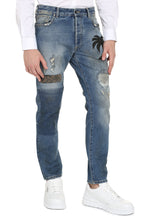 Load image into Gallery viewer, 5-pocket straight-leg jeans
