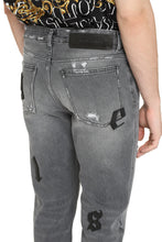 Load image into Gallery viewer, 5-pocket straight-leg jeans
