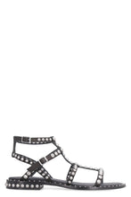 Load image into Gallery viewer, Precious studded leather flat sandals
