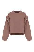 Load image into Gallery viewer, Dani cropped cotton sweatshirt
