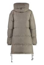 Load image into Gallery viewer, Long Bear hooded down jacket
