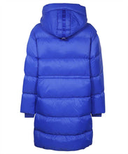 Load image into Gallery viewer, Eira long hooded down jacket
