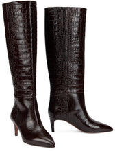 Load image into Gallery viewer, Tall leather boot
