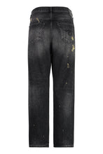 Load image into Gallery viewer, 5-pocket straight-leg jeans
